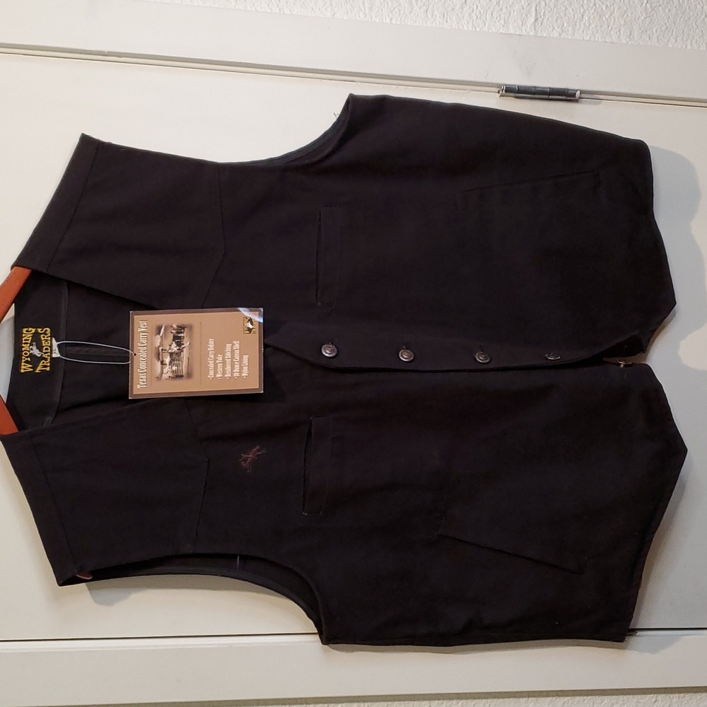 Concealed carry Wyoming traders vest XL